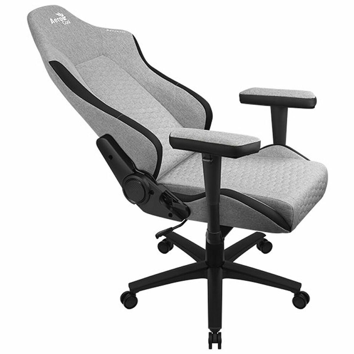 Gaming-stol Aerocool AEROCROWN-ASH-GREY Svart Grå